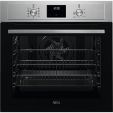AEG BEX33501EM 59.4cm Built-In Electric Oven Steel