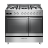 Fisher & Paykel OR90L7DBGFX2 5-Burner Dual Fuel Cooker