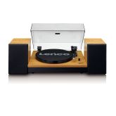 Lenco LS-300 Turntable & Hi Fi Speakers - Wood