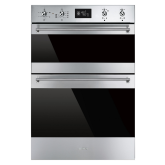 Smeg DOSF6390X Built In Electric Double Oven Stainless Steel