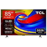 TCL 85P7L-UK 85" 4K HDR QLED Direct LED TV Black