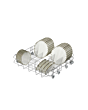 AEG GF5200D2SNM Stainless Steel Dishwasher 14 Settings