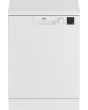 Beko DVN05C20W Full Size Dishwasher - White - 13 Place Settings