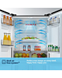 Fridgemaster MQ79395ES 79.4cm No Frost Fridge Freezer