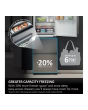 Haier HTR3518ENMWK 60/40 Frost Free Fridge Freezer