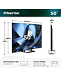 Hisense 50U7STUK 50-inch MiniLED 4K 144Hz Smart TV