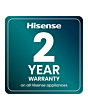 Hisense HS642D90XUK Dishwasher 14 Place Settings Steel