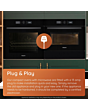 Hotpoint HOI68PT1SBUKC 59.5cm Built-in Electric Oven Black