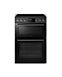 Midea MFO24EME4R118-BK 60cm Double Oven Cooker Black