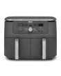 Ninja DZ400UK 9.5 litre MAX 6-in-1 Dual Zone Air Fryer - Gun Metal Grey