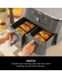 Ninja DZ400UK 9.5 litre MAX 6-in-1 Dual Zone Air Fryer - Gun Metal Grey
