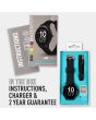 Reflex Active RA22-2182 Series 22 Black Smart Calling Watch - Black