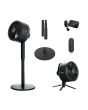 Shark FA220UK FlexBreeze High-Velocity Hybrid Cordless & Corded Fan - Black
