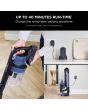 Shark IZ202UK Cordless Stick Vacuum Cleaner - 40 Minutes Run Time - Blue.