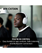 Sony WHCH730NL.CE7 Wireless Noise Cancelling Headphones Blue