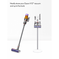 Dyson V12-2023DOKKIT Detect Slim Absolute Cordless Stick Vacuum with Floordok - Nickle