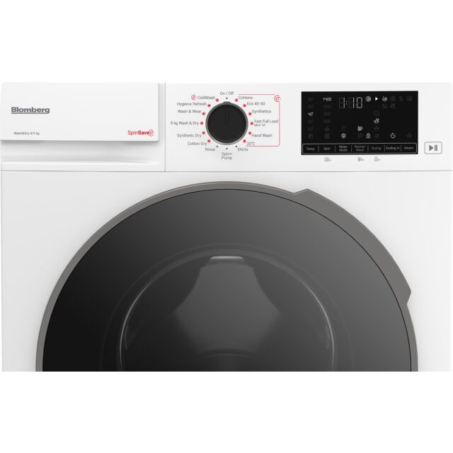 Blomberg LRF854311W 8kg/5kg 1400 Spin  Washer Dryer - White