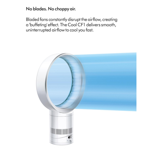 Dyson Cool CF1 Cooling Fan White Silver