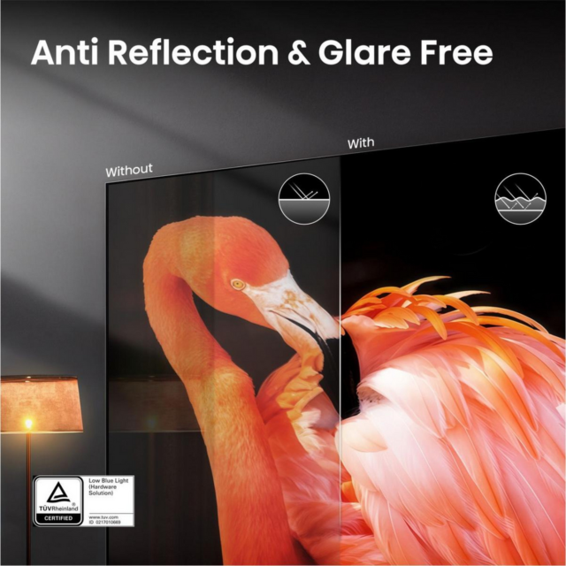 Hisense 100UR8STUK 4K Ultra HD RGB MiniLED TV Black