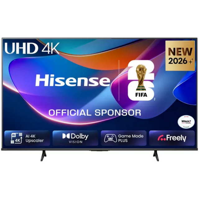 Hisense 50A6STUK 50inch 4K Ultra HD AI Smart TV Black