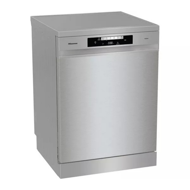 Hisense HS642D90XUK Dishwasher 14 Place Settings Steel