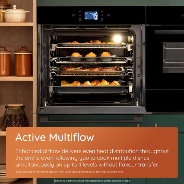 Hotpoint HOI68PT1SBUKC 59.5cm Built-in Electric Oven Black