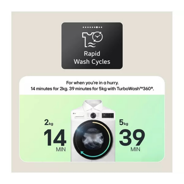 LG F4Y711NCTN1 11kg AI Direct Drive Washing Machine