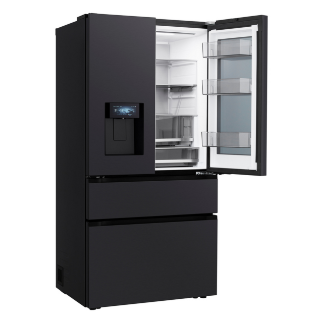 LG GMGW50DEEV 600L French Door Fridge Freezer Black