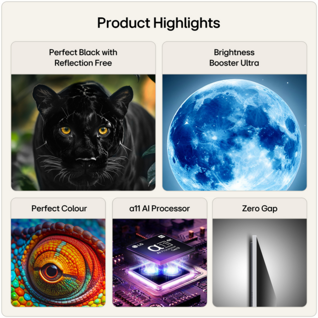 LG OLED77G64LW.AEK 77inch 4K OLED TV with Wall Mount