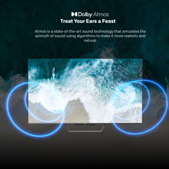 Metz 55MQF7500ZUK 55inch 4K QLED Smart TV - Black