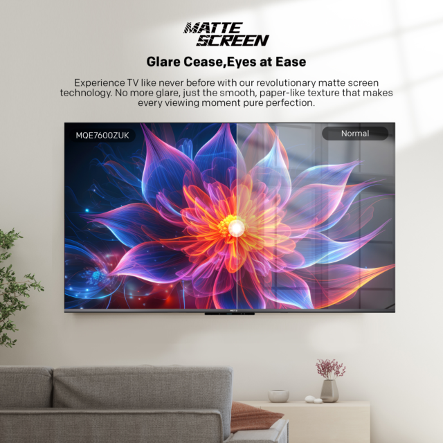 Metz 55MQF7500ZUK 55inch 4K QLED Smart TV - Black