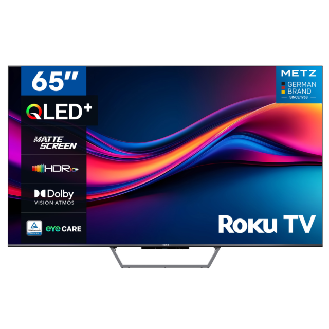 Metz 65MQF7500ZUK 65inch 4K QLED Smart TV - Black