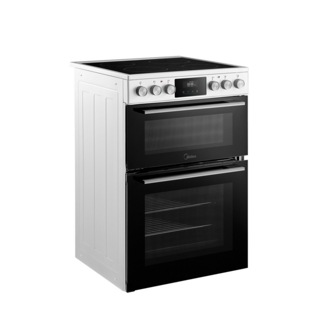 Midea MFO24EME4R118-WH 60cm Double Oven Cooker White