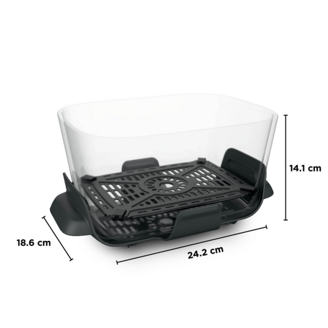 Ninja DD102UKPK1 8-in-1 Dual Zone Glass Air Fryer