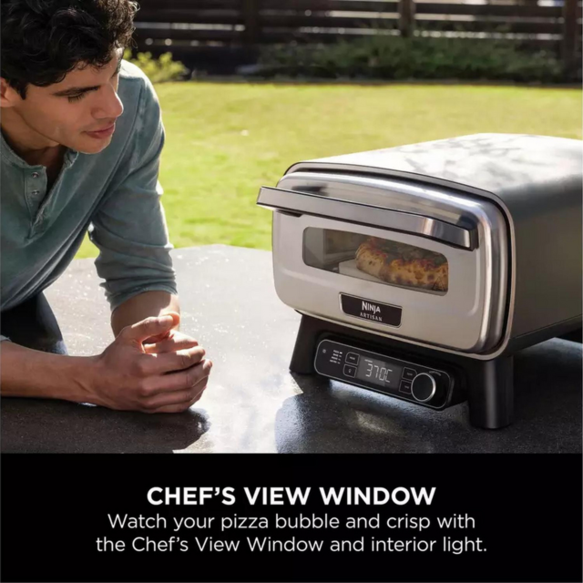 Ninja MO203UK Outdoor Pizza & Air Fry Oven Grey