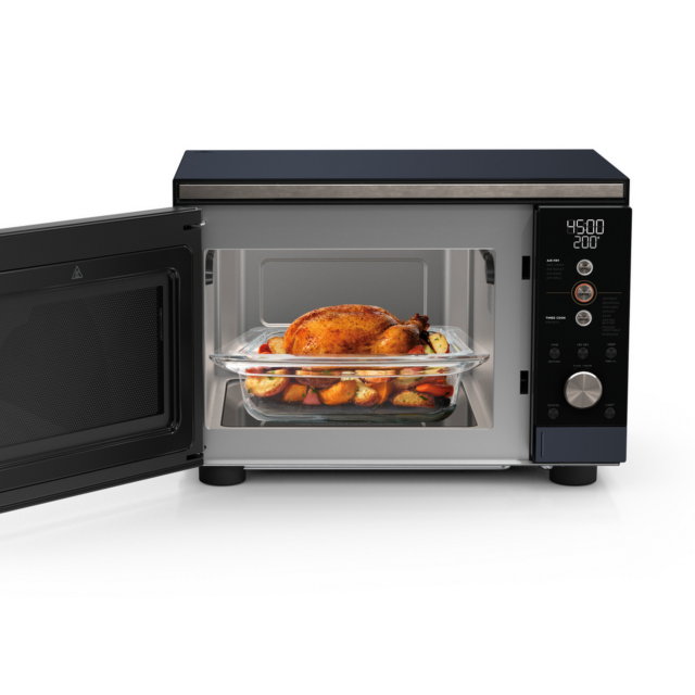 Ninja MW101UK CRISPi Air Fryer Microwave Silver