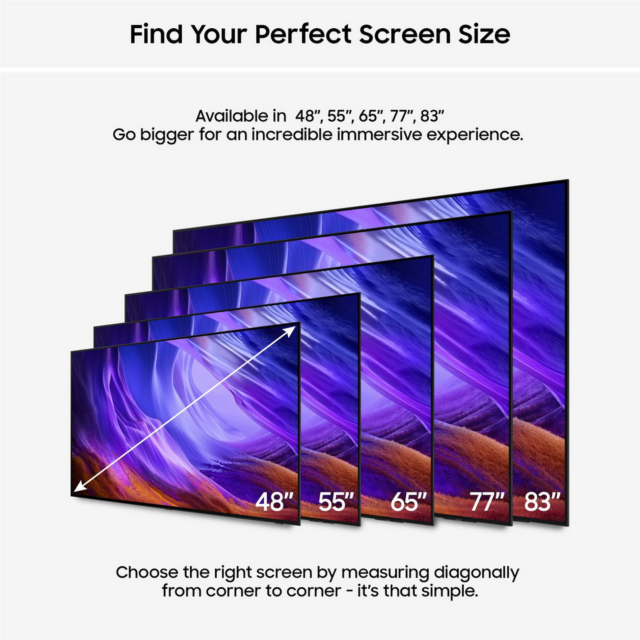Samsung QE83S85HAEXXU 83inch OLED AI Smart TV