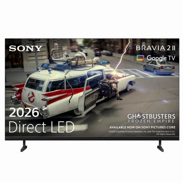 Sony (Uk) Ltd K55S25M2PB.UKA 55inch 4K BRAVIA 2 II Direct LED Google TV