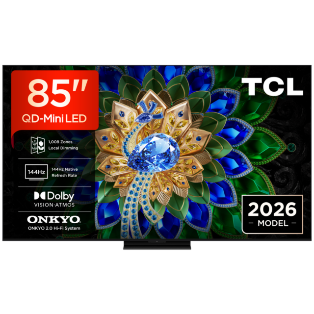 TCL 85A400U-UK 85inch QD-MINI LED TV with Google TV