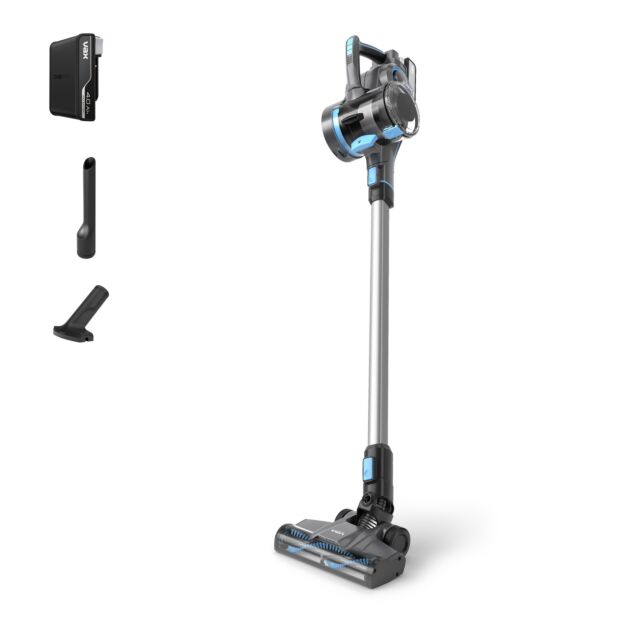 VAX CLSV-B4CA Blade 4 Classic Plus Cordless Vacuum Cleaner - Graphite/Blue