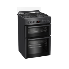 Blomberg GGN65N 60Cm Double Oven Gas Cooker With Gas Hob - Anthracite